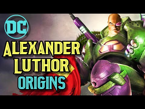 Alexander Luthor Origin - The Heroic Iron-Man Like Lex Luthor Who Fights Against Evil Justice League