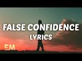 Noah Kahan - False Confidence (Lyrics)