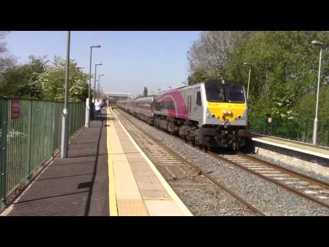 IE 201 Class loco 227 + Enterprise Train - Moira 10/5/17
