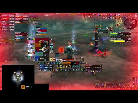 Underrot M+22, Resto Shaman (Tyrannical, Afflicted, Bolstering)