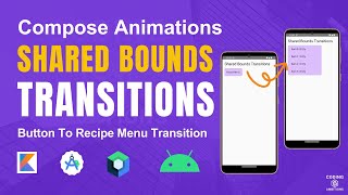 Download the video "Jetpack Compose Shared Bounds Transition | Button To Menu Transition | Jetpack Compose Animations"
