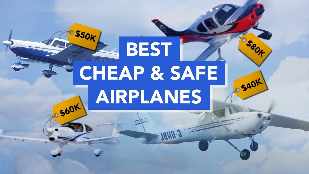 7 Cheap But Safe Planes For Beginner Pilot!