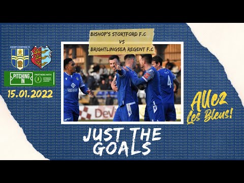 JUST THE GOALS! [H] Bishop's Stortford F.C vs Brightlingsea Regent (Isthmian Premier Division)