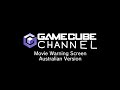 GameCube Channel Movie Warning Screen Australian Version 2013 2016