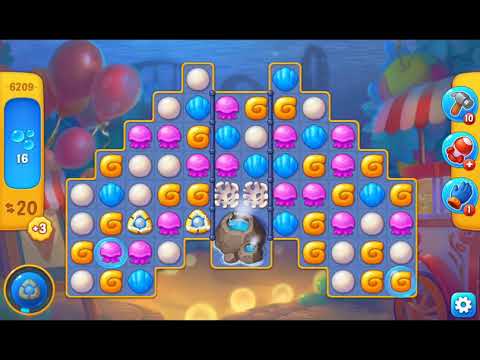 Fishdom 2021 - Level 6209   #playrix #fishdom #gaming