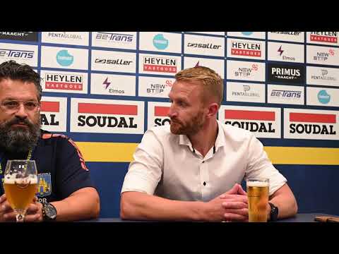 PERSCONFERENTIE | KVC Westerlo - KMSK Deinze