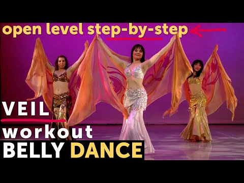 "Silk -The Belly Dance Veil Workout" by Tanna Valentine | Full Program → WorldDanceNewYork.com