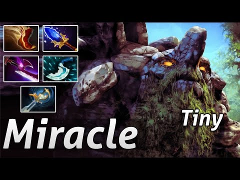 Tiny Dota 2 by Miracle Pro Gameplay