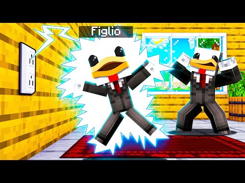 MIO FIGLIO HA PRESO LA SCOSSA SU MINECRAFT