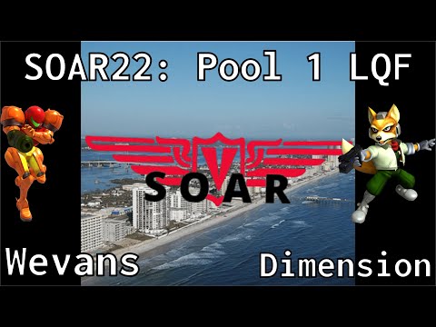 SOAR22 - Wevans (Samus) vs Dimension (Fox) - Pool 1 LQF