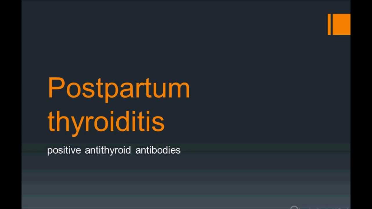 USMLE: What you need to know about Postpartum thyroiditis, by usmlepoint - YouTube