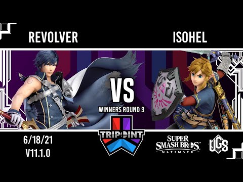 Tripoint Smash 101 - Winners Round 3 - Revolver(Chrom) Vs. isohel(Link)