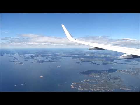 Lufthansa Airbus A320 neo Flight from Frankfurt to Helsinki, 13 06 2018