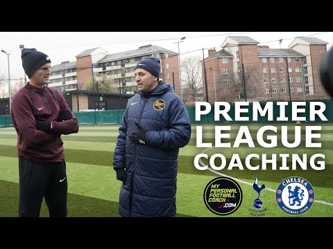 Entraînement avec un coach technique de Premier League | Séance d'entraînement complète pour les ...