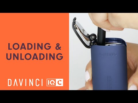 Loading the IQC Vaporizer Oven