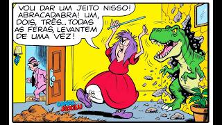 Madame Min em Diversões de uma bruxa | Quadrinhos raros Disney