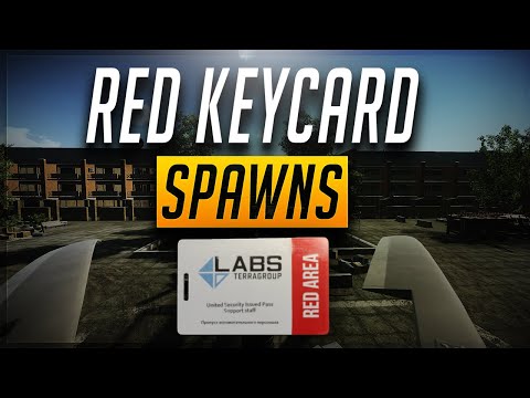 ALL Red Keycard Spawns 2020 & Other Additional Info - Escape From Tarkov Guide