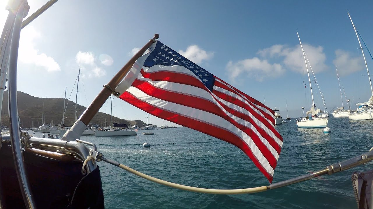 Sailing to Two Harbors, Catalina - Memorial Day Weekend 2018 - Dana 24