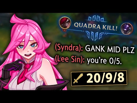 KATEVOLVED | I MADE THE ENEMY SYNDRA GO MENTAL BOOM