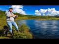 Off Grid Alaska Grayling Fishing Rock Hunting Campfires