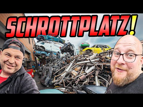 Auf der SUCHE nach verborgenen AUTOTEILEN! - Halle77 on Tour - Marco & Mutlu finden SCHÄTZE!