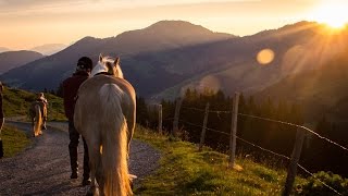 preview picture of video 'Reiturlaub in Tirol - Hotel Haflingerhof Wildschönau'