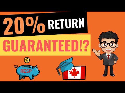 Registered Education Savings Plan Explained for Beginners (with 20% Return Guaranteed) | RESP 101