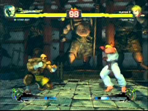 Kimer_thai Ken vs Juri Ssf4 AE on ps3 rank matches