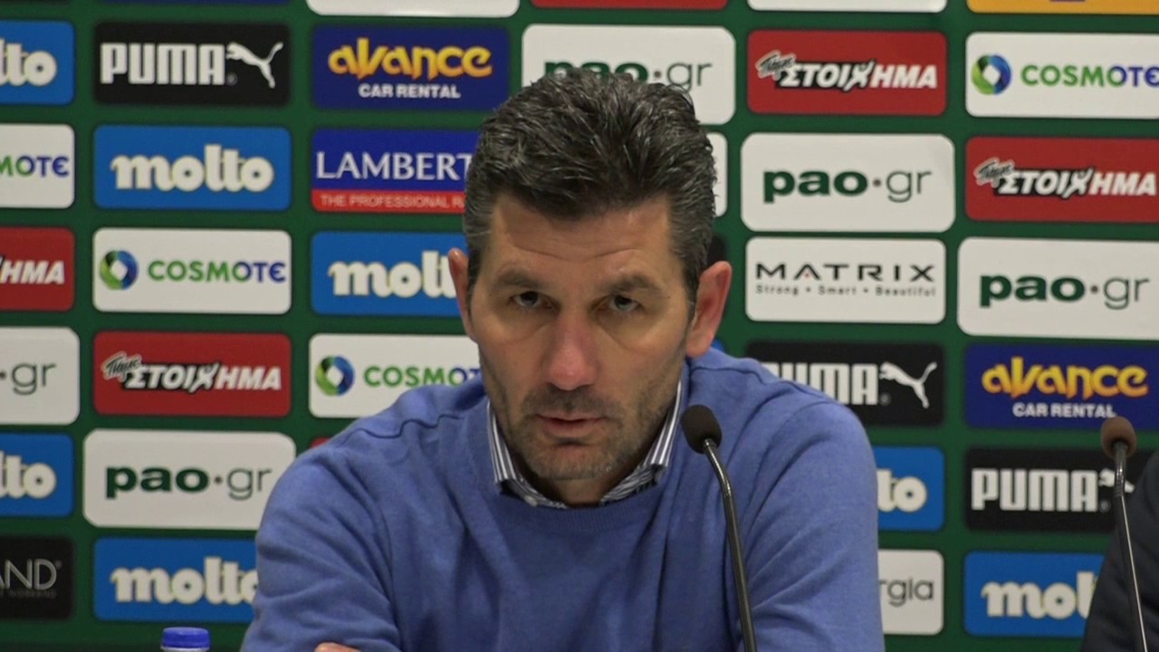 Η συνεντευξη Τυπου μετα τον αγωνα με τον Κισσαμικο | pao.gr