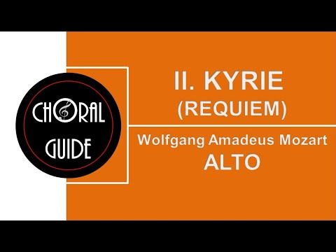 Kyrie (Requiem) - ALTO | WA Mozart