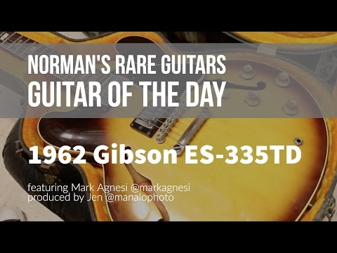 1962 Gibson ES-335TD | Guitar of the Day