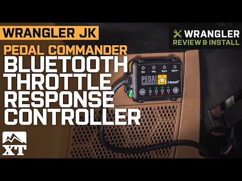 Jeep Wrangler JK Pedal Commander Bluetooth Throttle Response Controller Review & Install