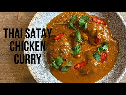Thai Satay Chicken Curry