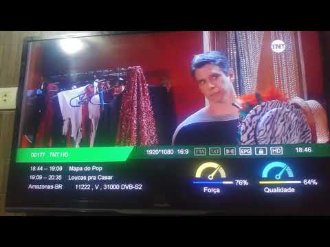 Canais do satélite 61 w banda ku