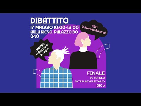 Finale Torneo Interuniversitario di Dibattito DiCo 2023/24