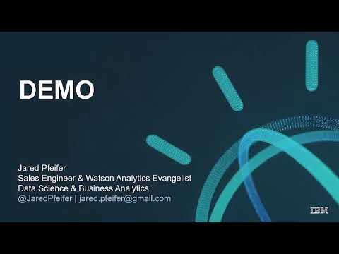Watson Analytics   HR Attrition Demo