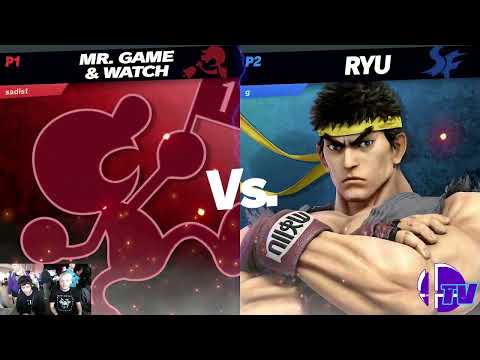 Rise 'N Grind 2023 Singles Pools - Gcamp (Ryu) Vs. Globo (Game and Watch) - SSBU Tournament