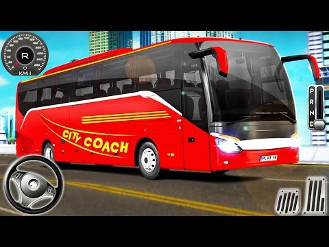 City Coach Bus Driver Simulator 2019 - Real Bus Driving - Android GamePlay