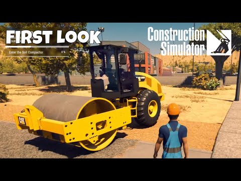 Construction Simulator 2022 | FIRST LOOK/GAMPLAY REVIEW | Episode 1