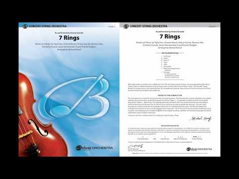 7 Rings, arr. Michael Kamuf -- Score & Sound