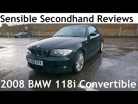 Sensible Secondhand Reviews: 2008 BMW 118i M Sport Convertible (E88) - Lloyd Vehicle Consulting