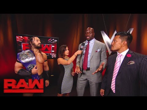 Akira Tozawa invokes his rematch clause: Raw, Aug. 21, 2017