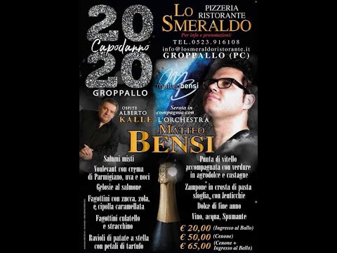Capodanno 2020 allo "Smeraldo" - Groppallo (PC)