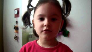 sweet little angel singing