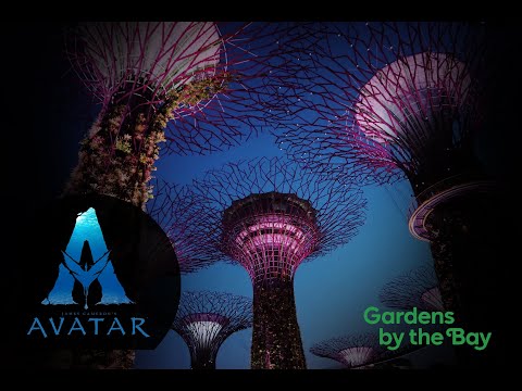 Singapore attractions I Gardens by the bay I AVATAR experience I Banshee in Avatar movie