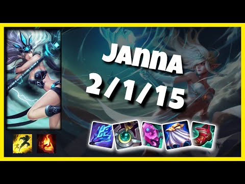 Janna 11.2 Gameplay Challenger Replay S11 Support (2/1/15) - OCE