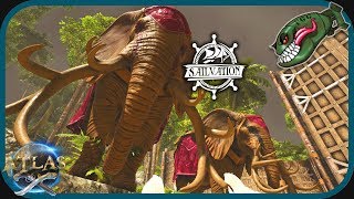 Atlas | The Hunt for Wheat Grass &amp; Elephant Taming #4 (Atlas Sailvation Gameplay)