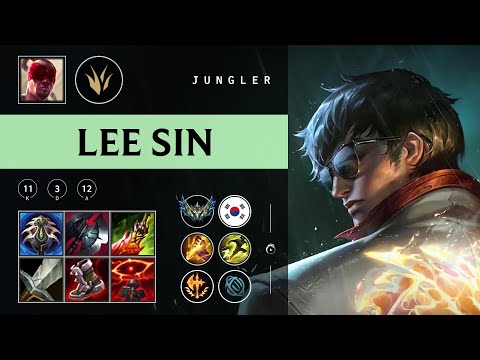 Lee Sin Jungle vs Qiyana - KR Challenger Patch 25.23