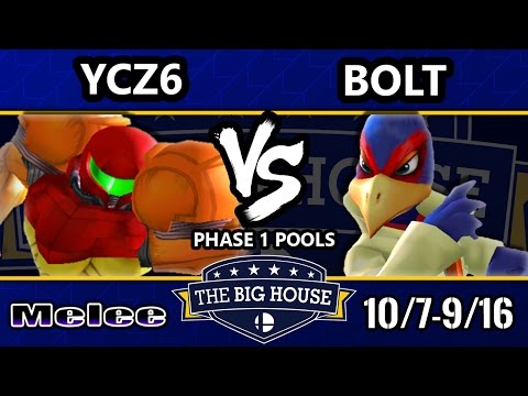 TBH6 SSBM - YCZ6 (Samus) Vs. Bolt (Falco) - Smash Melee Pools