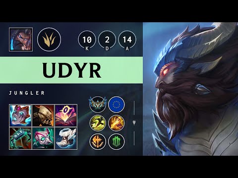 Udyr Jungle vs Dr. Mundo - EUW Challenger Patch 25.13
